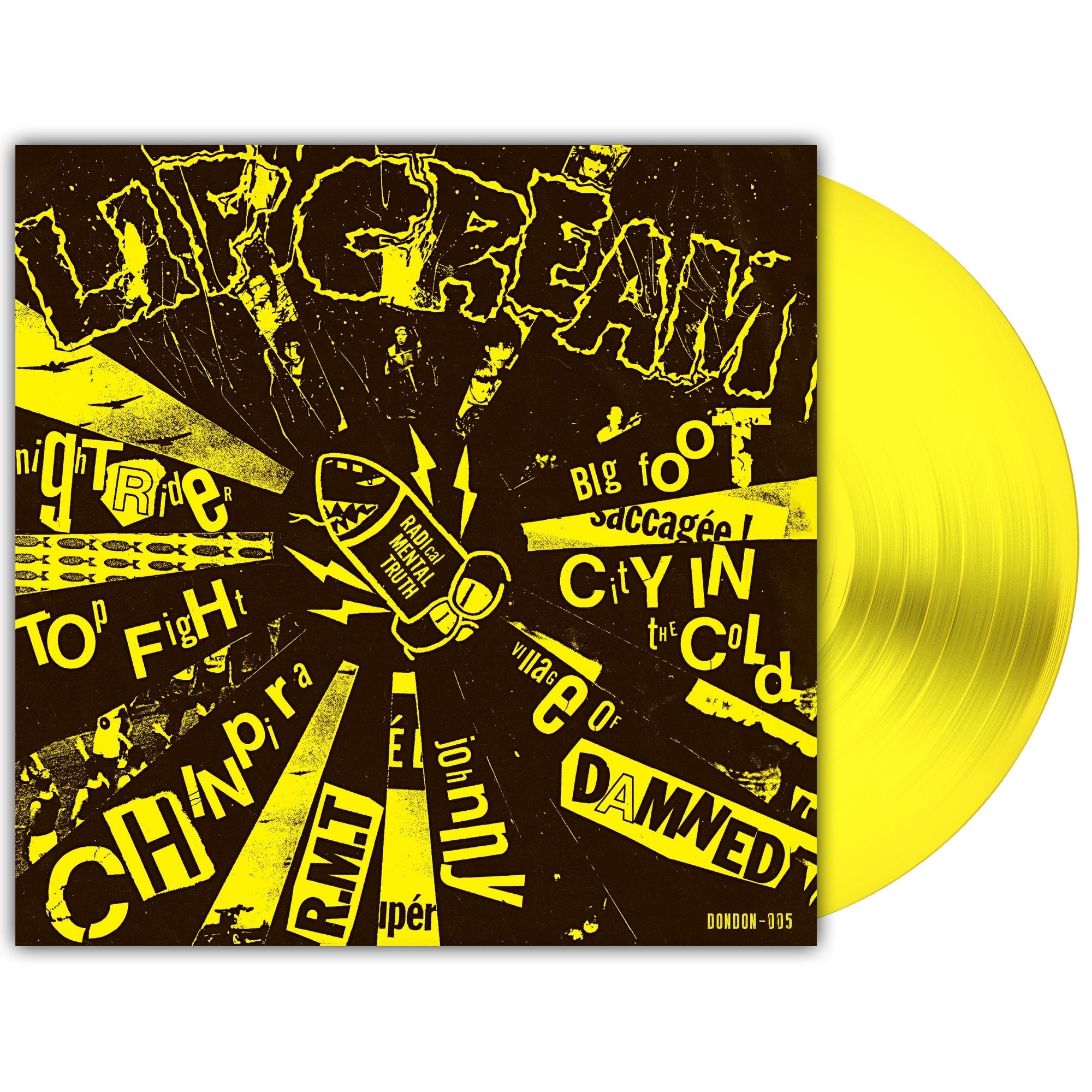Lip Cream | Big Foot Cassette [Highlighter Yellow Vinyl] | Vinyl