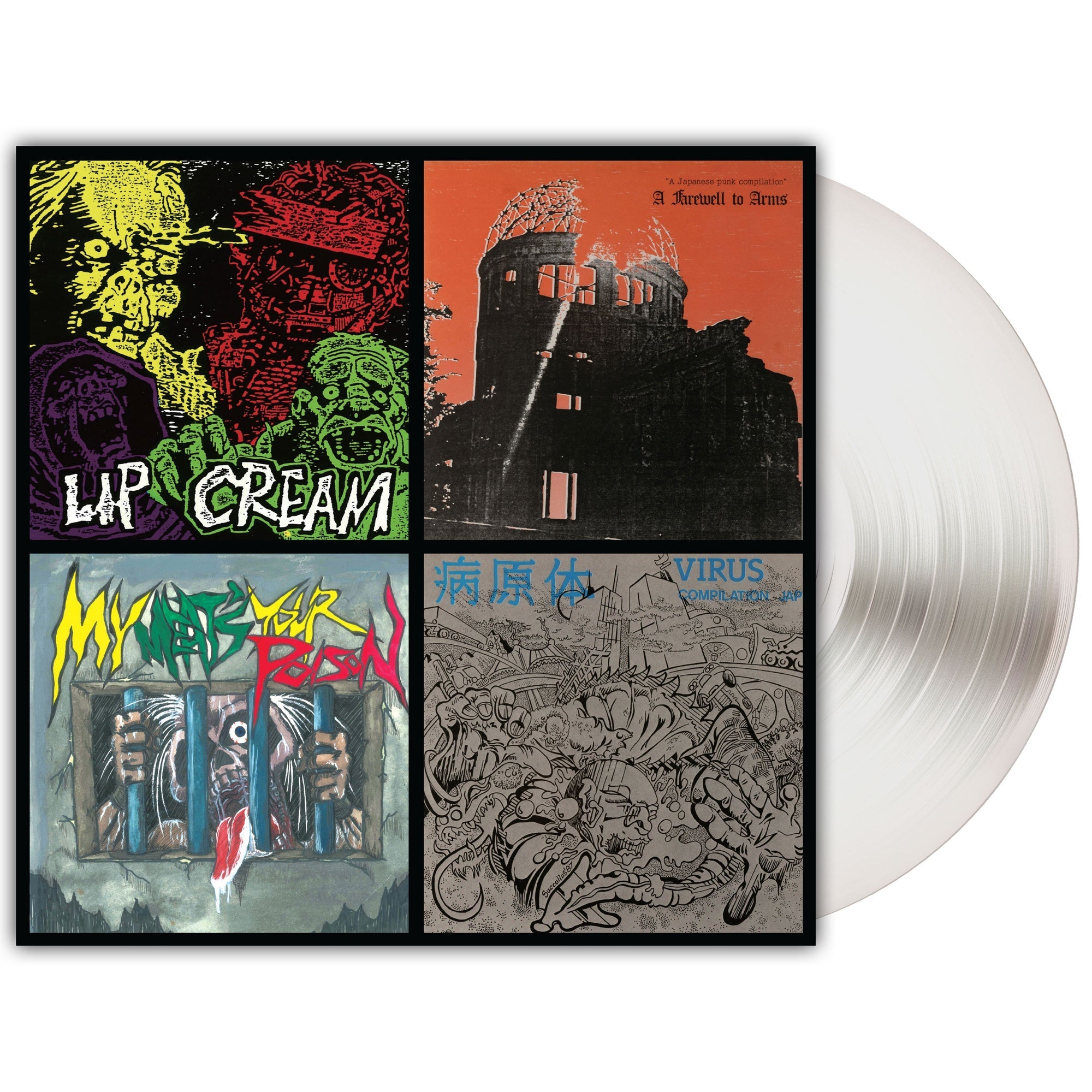 Lip Cream | Thrash Til Death [Milky Clear Vinyl] | Vinyl