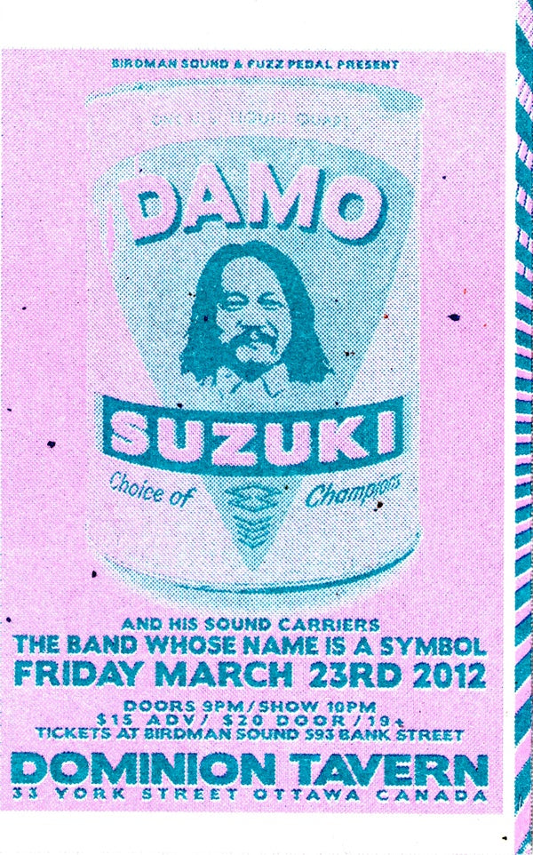 DAMO SUZUKI & THE BAND WHOSE NAME IS A SYMBOL - Live 2012 | Cassette