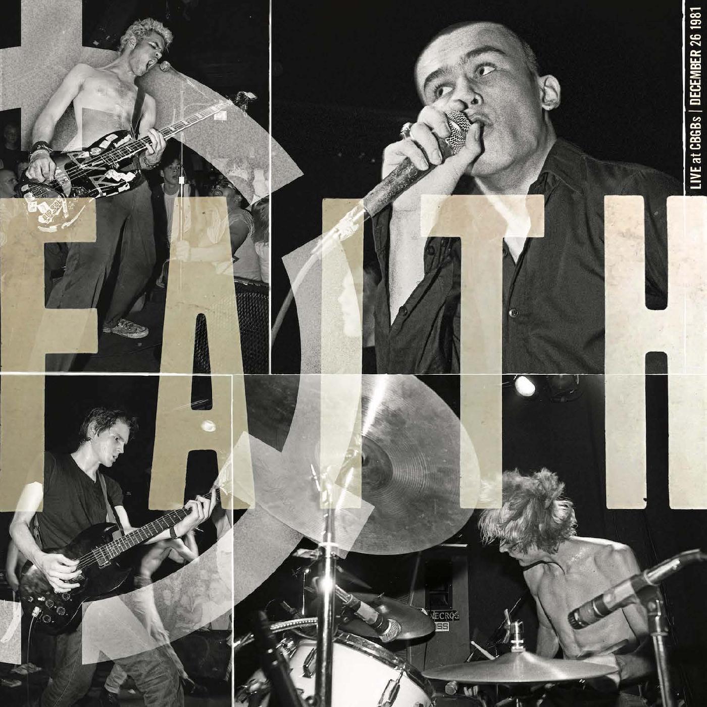 Faith | Live at CBGB's (BLUE VINYL) | Vinyl