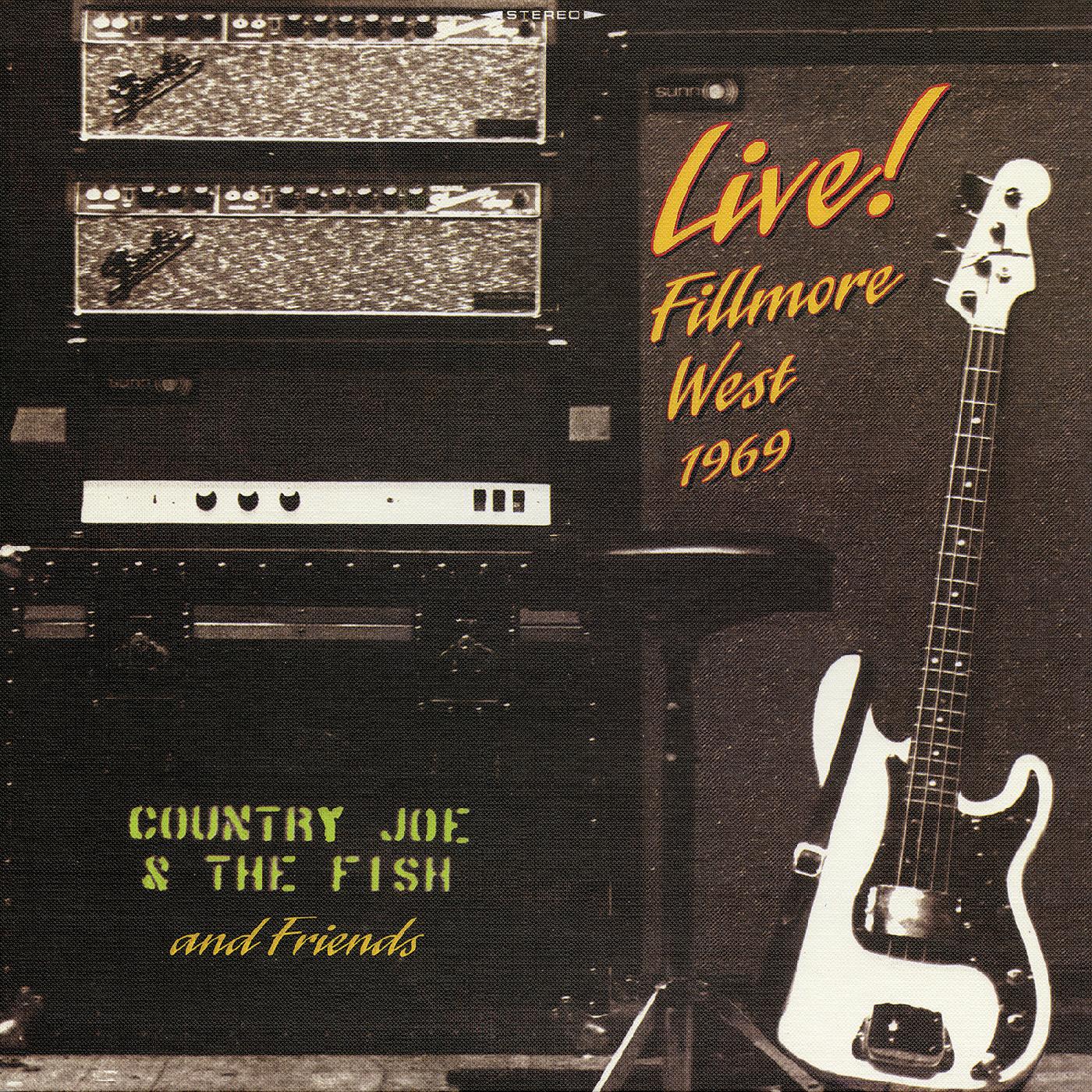 Country Joe & The Fish and Friends - Live! Fillmore West 1969 (50th Anniversary) [2LP] (YELLOW VINYL) | Vinyl