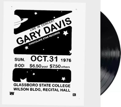GARY DAVIS - Live In Concert 1976 | Vinyl