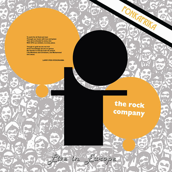 OFO THE ROCK COMPANY - Live In Europe - Fonk Afrika | Vinyl