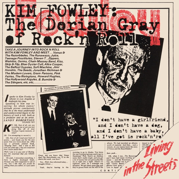 KIM FOWLEY - Living In The Streets | Vinyl