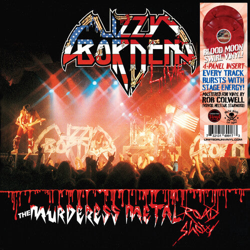 Lizzy Borden - The Murderess Metal Road Show: 40th Anniversary Edition (Limited Edition, Blood Moon Swirl Colored Vinyl, Gatefold LP Jacket) (2 Lp's) | Vinyl