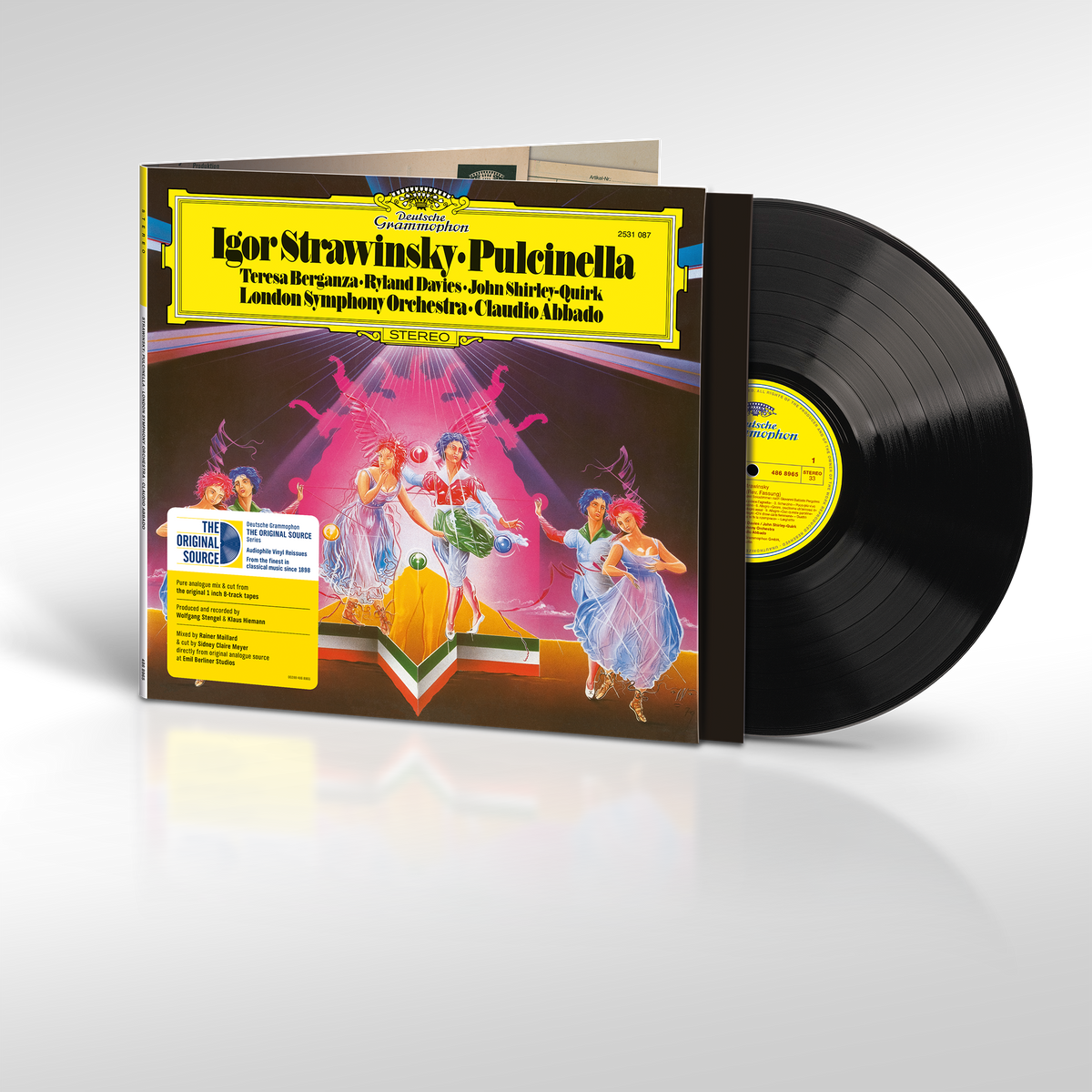 London Symphony Orchestra/Claudio Abbado - Stravinsky: Pulcinella (The Original Source Series) (180G) [LP] | Vinyl