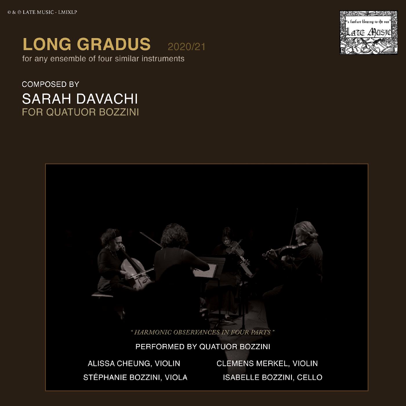 Sarah Davachi | Long Gradus | Vinyl