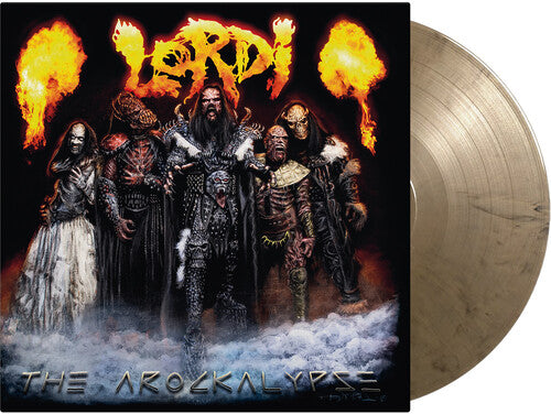 Lordi | Arockalypse (Limited Edition, 180 Gram Black & Gold Marbled Colored Vinyl) [Import] | Vinyl