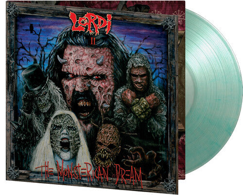 Lordi | Monsterican Dream (Limited Edition, 180 Gram Crystal Clear &Transparent Green Colored Vinyl) [Import] | Vinyl
