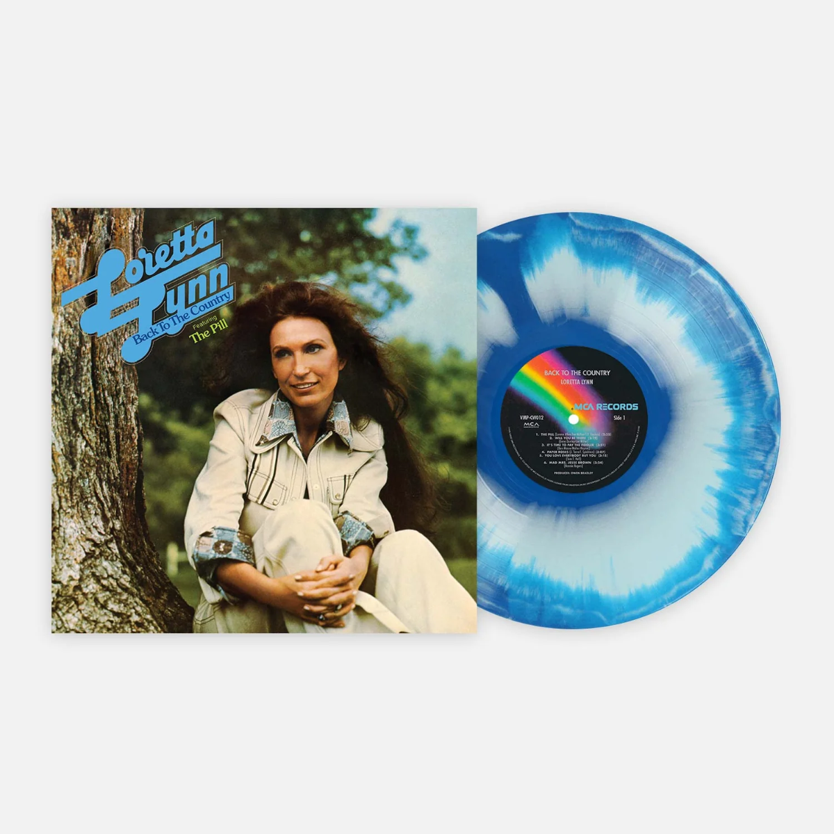Loretta Lynn | Back to the Country (Limited Edition, Denim On Denim" Colored Vinyl) | Vinyl