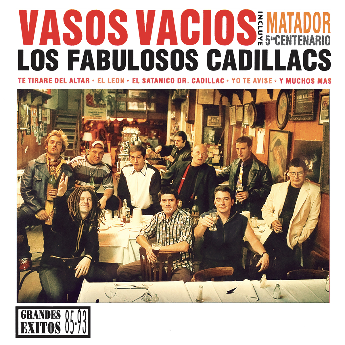 Los Fabulosos Cadillacs - Vasos Vacios [2LP] | Vinyl