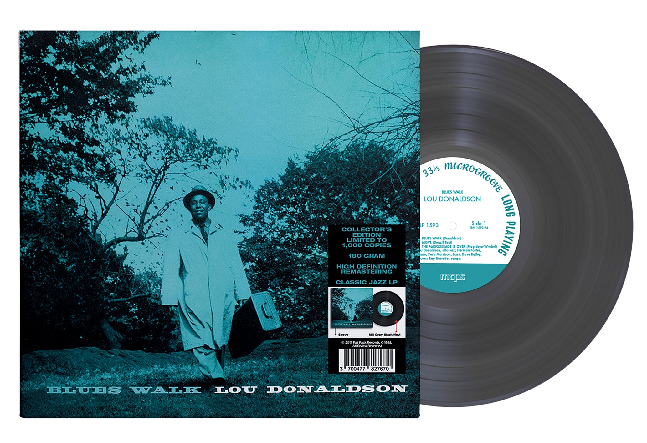 Lou Donaldson - 33 Tours - Blues Walk (Blue Note/180 Gram Black Vinyl) | Vinyl