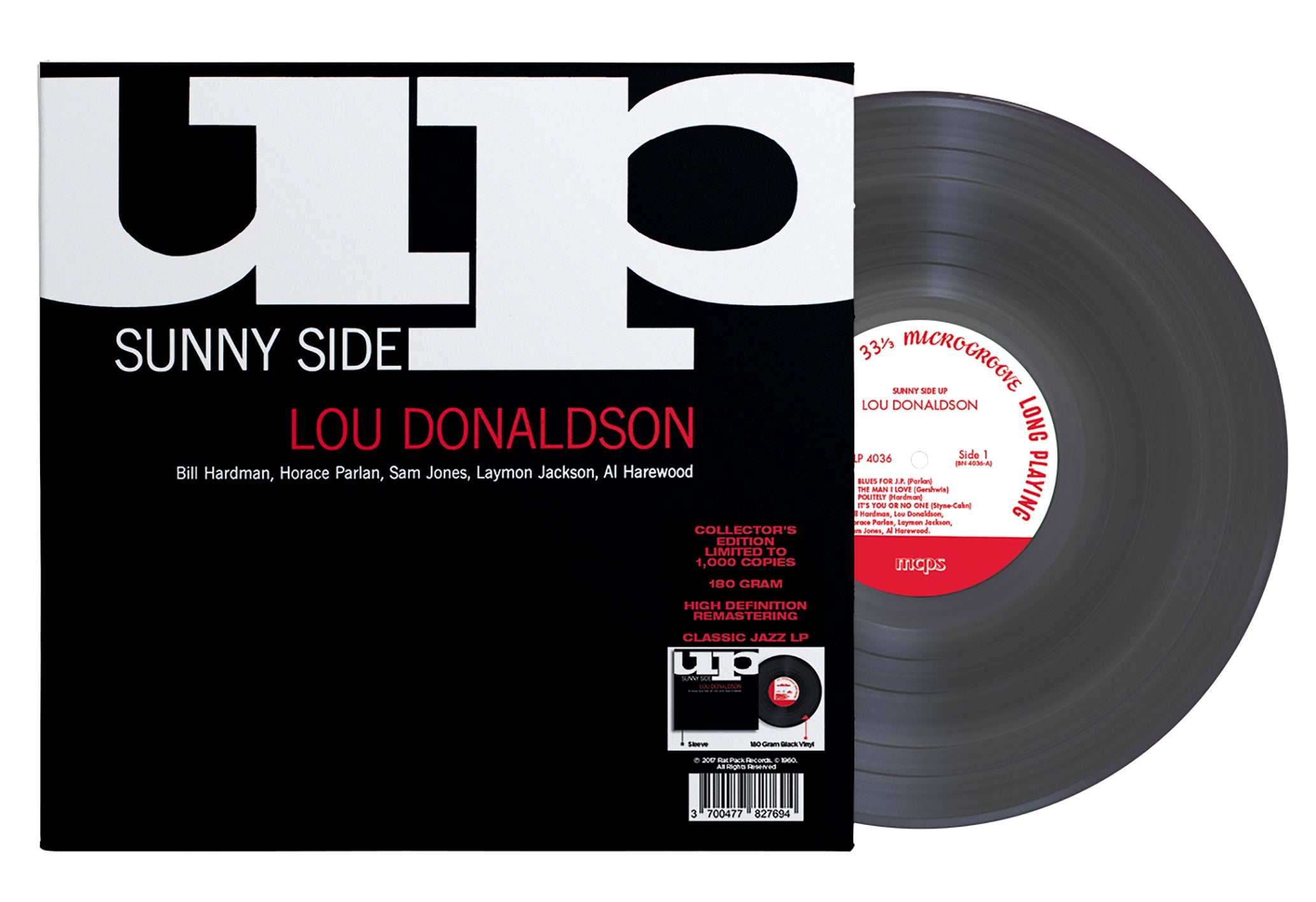 Lou Donaldson - 33 Tours - Sunny Side Up (Blue Note/180 Gram Black Vinyl) | Vinyl