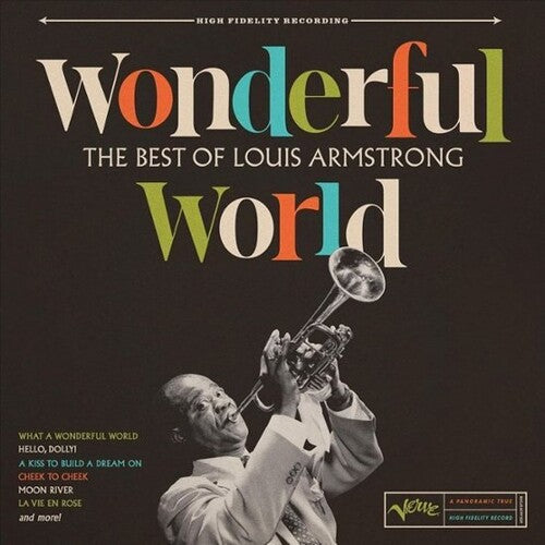 Louis Armstrong | Wonderful World: The Best Of Louis Armstrong (Limited Edition, Blue Vinyl) | Vinyl