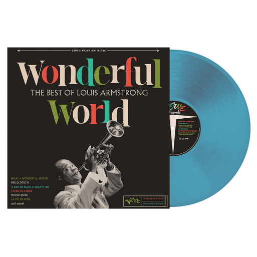 Louis Armstrong | Wonderful World: The Best Of Louis Armstrong (Limited Edition, Blue Vinyl) | Vinyl