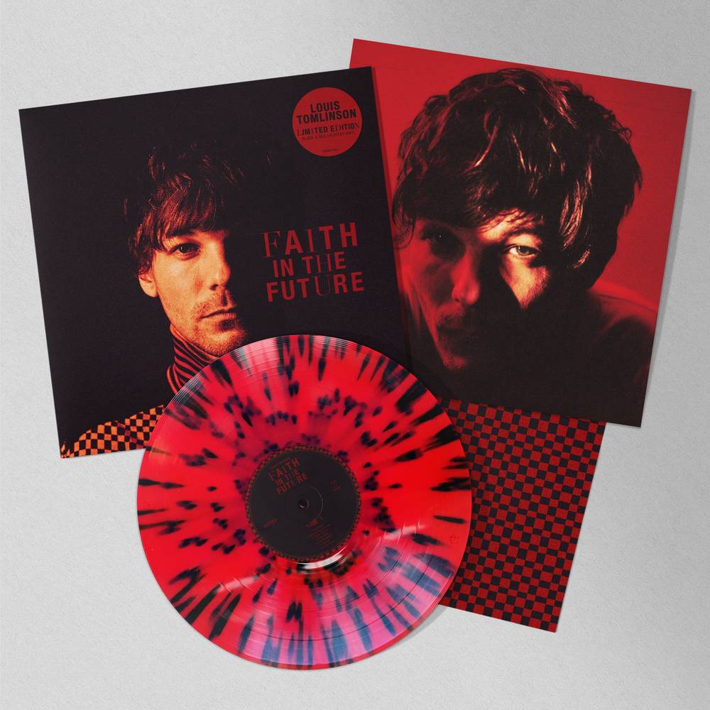 Louis Tomlinson - Faith in the Future (Indie Exclusive, Red & Black Splatter Colored Vinyl) | Vinyl