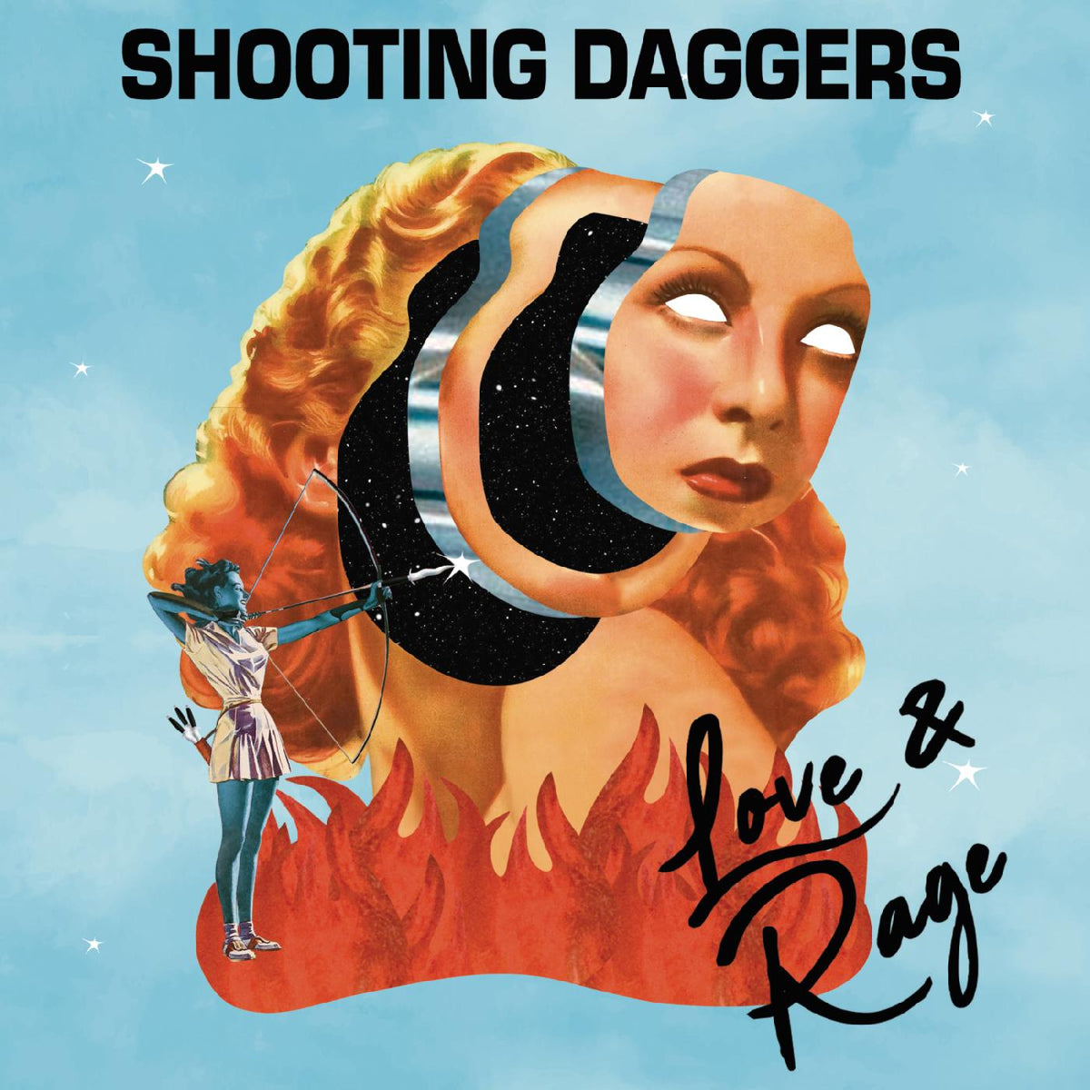 Shooting Daggers - Love & Rage (ULTRA CLEAR & SKY BLUE GALAXY SWIRL VINYL) | Vinyl