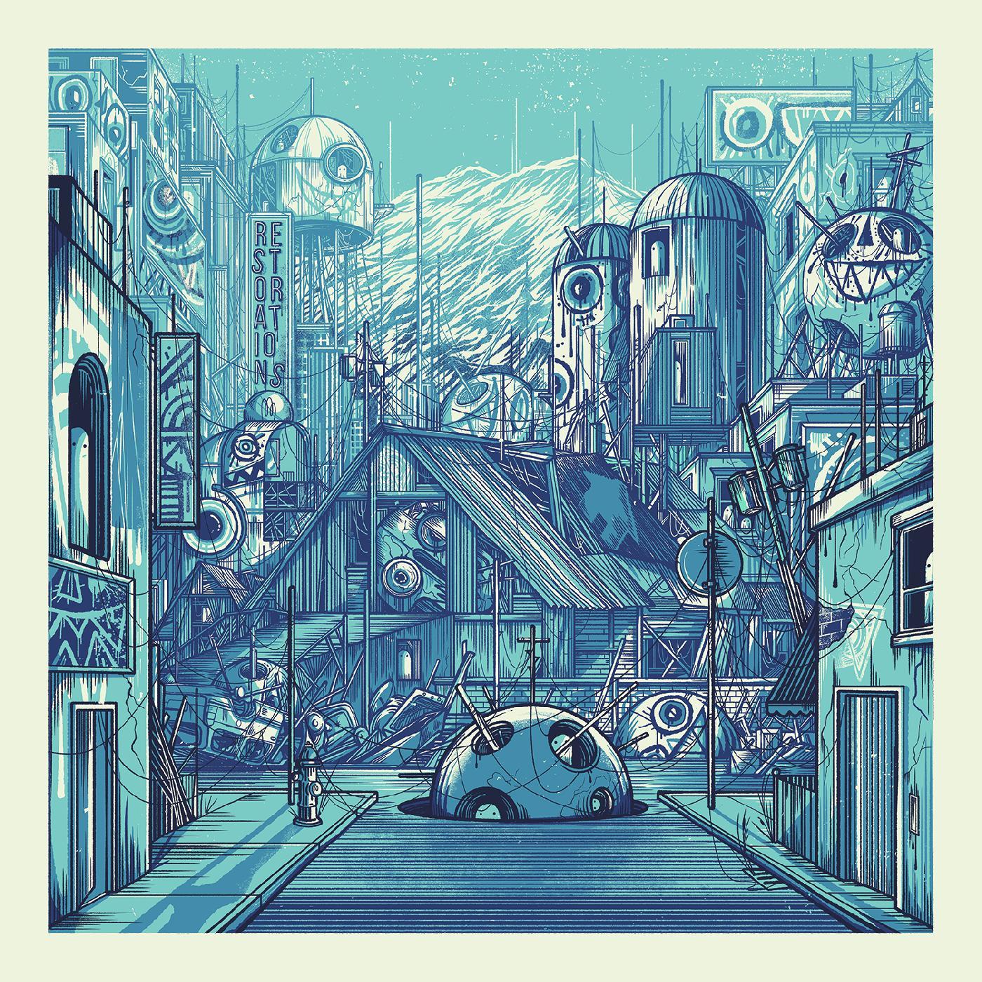Restorations | LP5000 (LAVENDER & NATURAL SPLIT VINYL) | Vinyl
