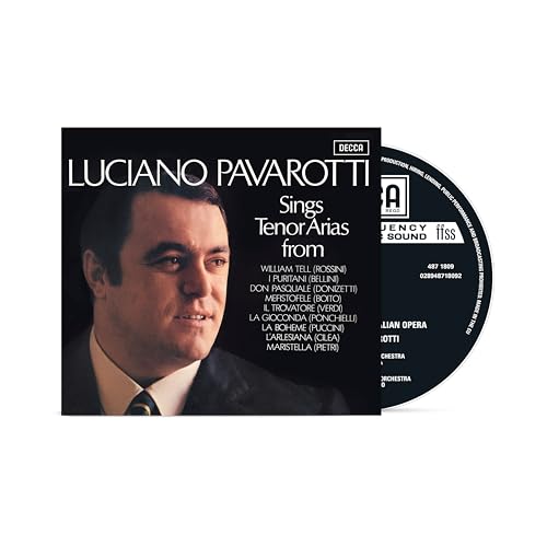 Luciano Pavarotti | Sings Tenor Arias From Italian Opera [Remastered] | CD