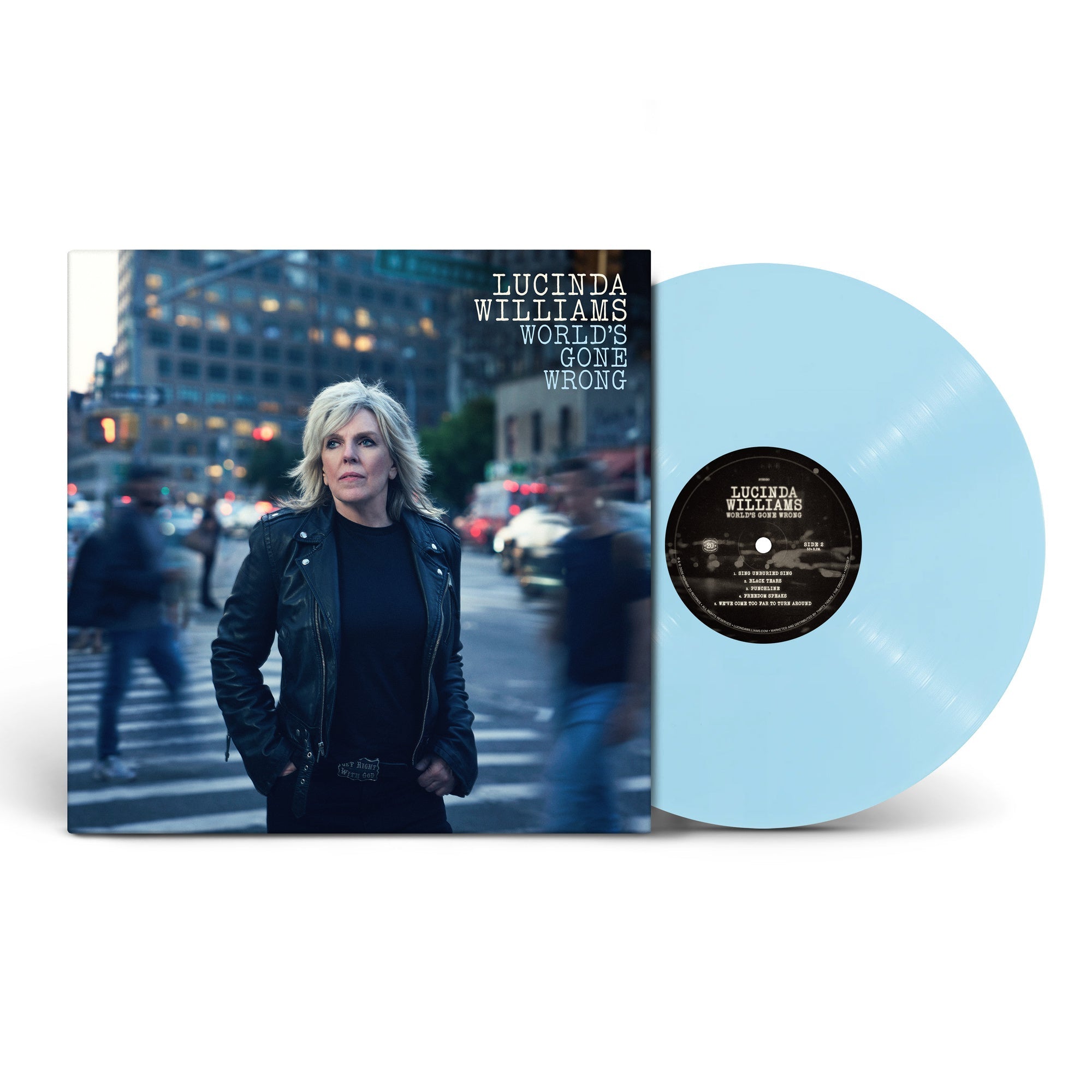 Lucinda Williams | World'S Gone Wrong (Indie Exclusive) [Sky Blue Vinyl] | Vinyl