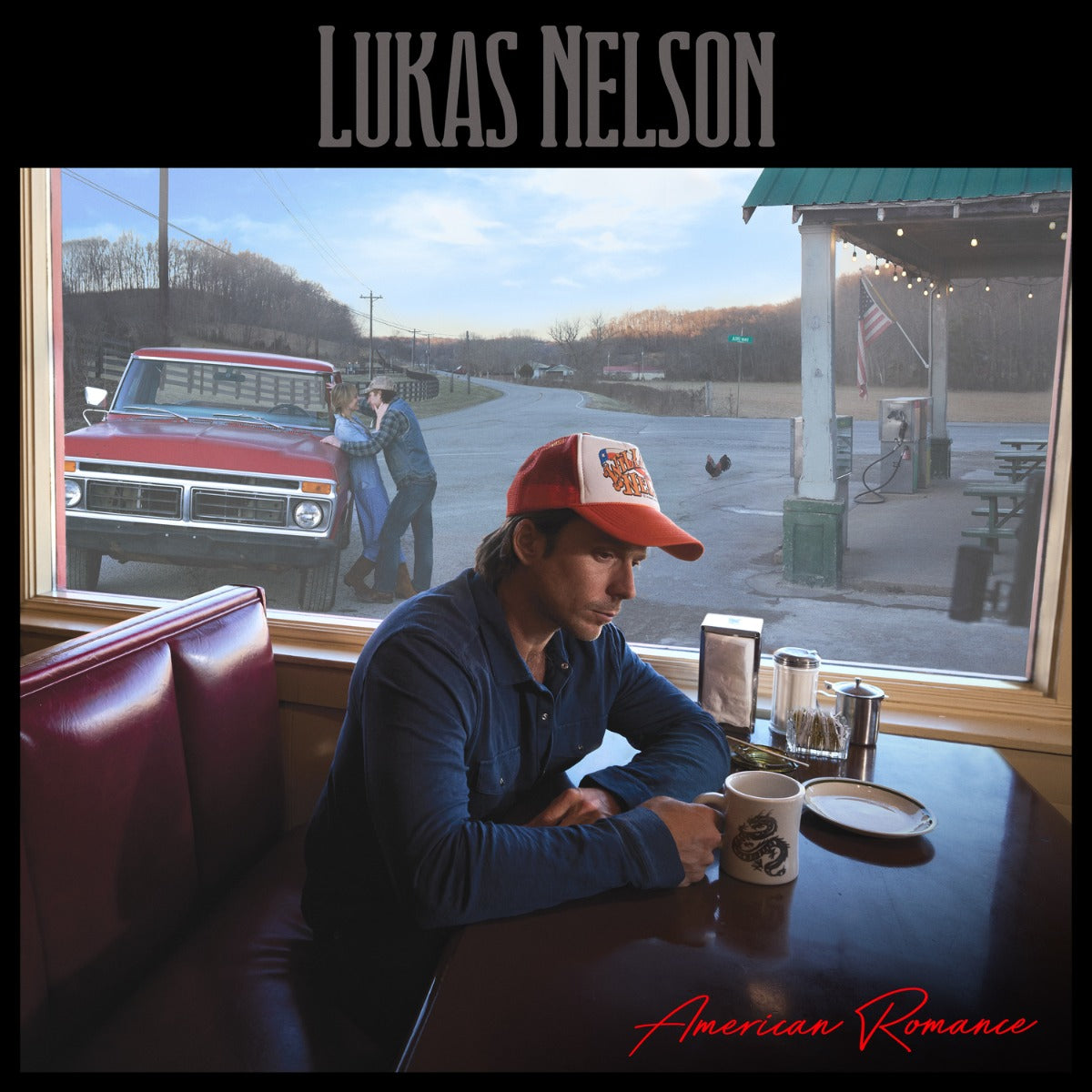 Lukas Nelson - American Romance (140G) (Black & White Split Vinyl) | Vinyl