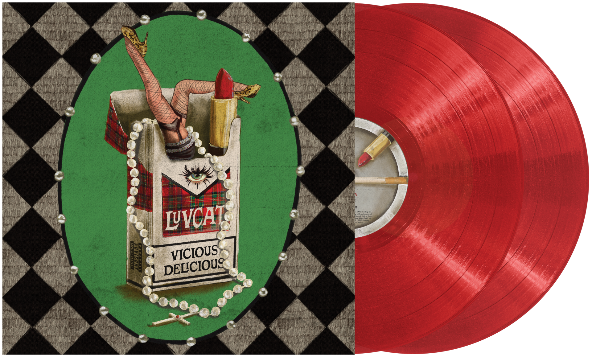 Luvcat | Vicious Delicious (Indie Exclusive) (Red Vinyl) [2LP] | Vinyl
