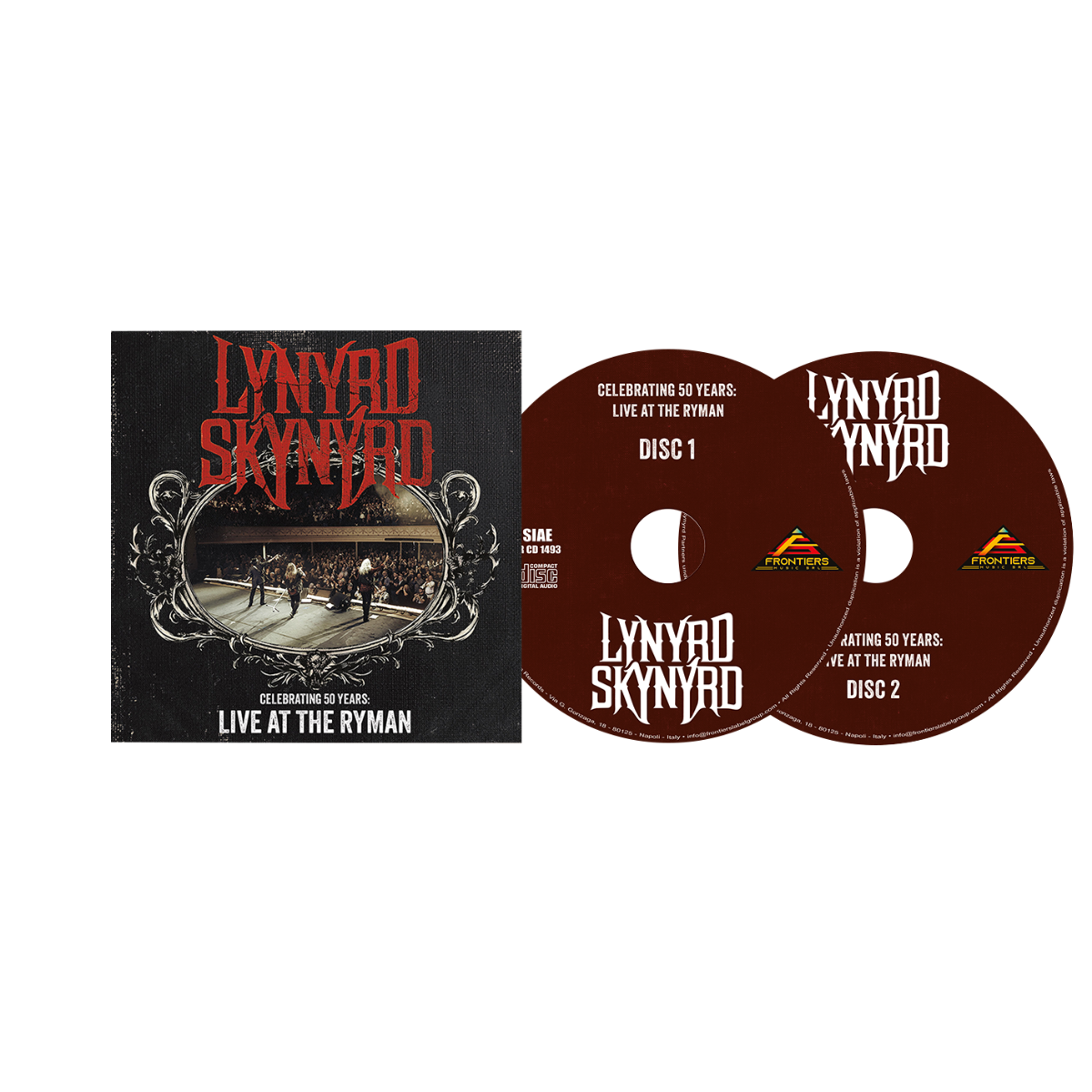 Lynyrd Skynyrd | Celebrating 50 Years - Live At The Ryman (CD With DVD) | CD