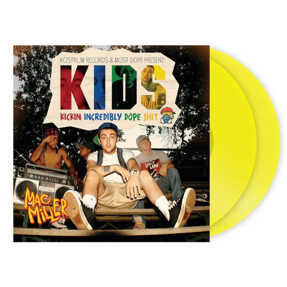 Mac Miller - K.I.D.S. (Limited Edition, Translucent Yellow Colored Vinyl) (2 Lp's) | Vinyl