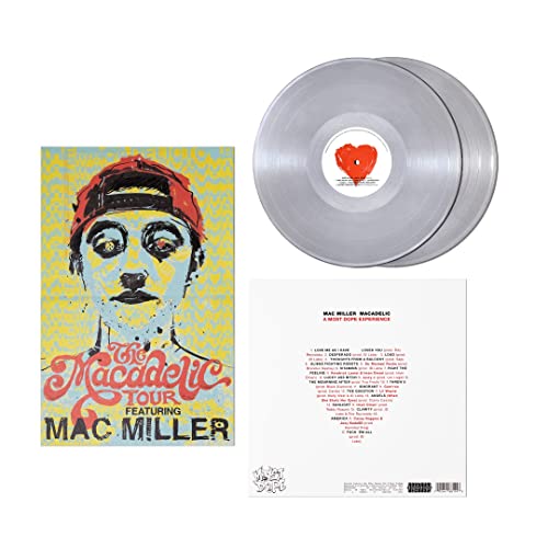 Mac Miller - Macadelic (Limited Edition, Embossed, Colored Vinyl, Silver, Poster) | Vinyl