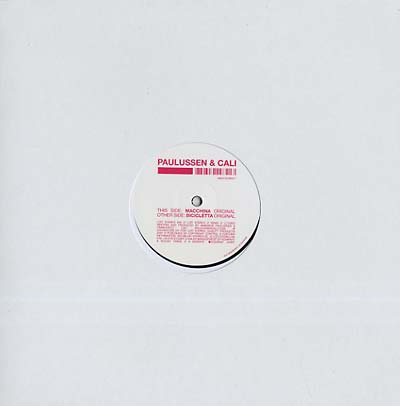 PAULUSSEN & CALI - Macchina/Bicicletta | Vinyl
