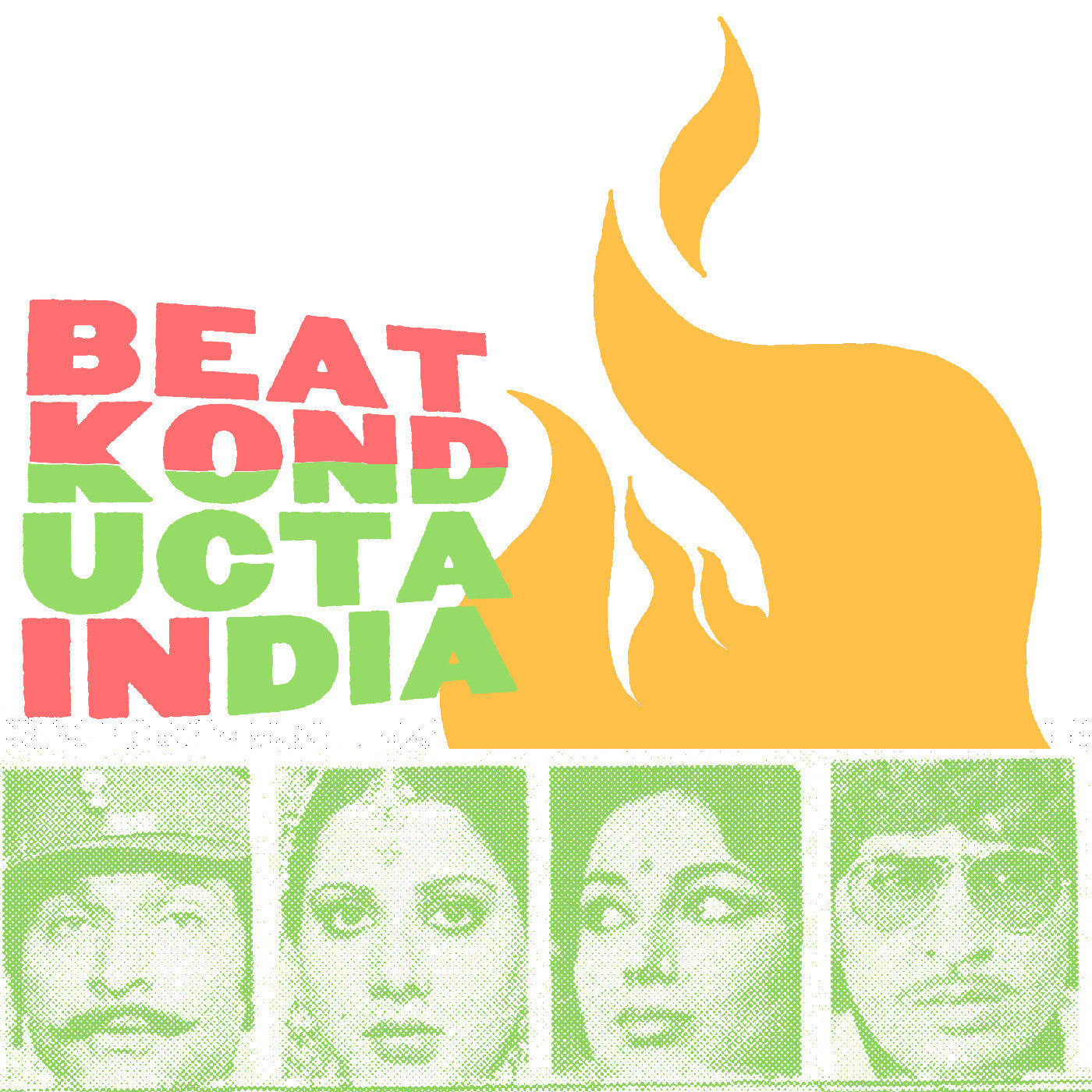 Madlib - Beat Konducta Vol. 3-4: In India - Saffron Blend Edition (Semi-Transparent Silver And Saffron Yellow Vinyl) | Vinyl