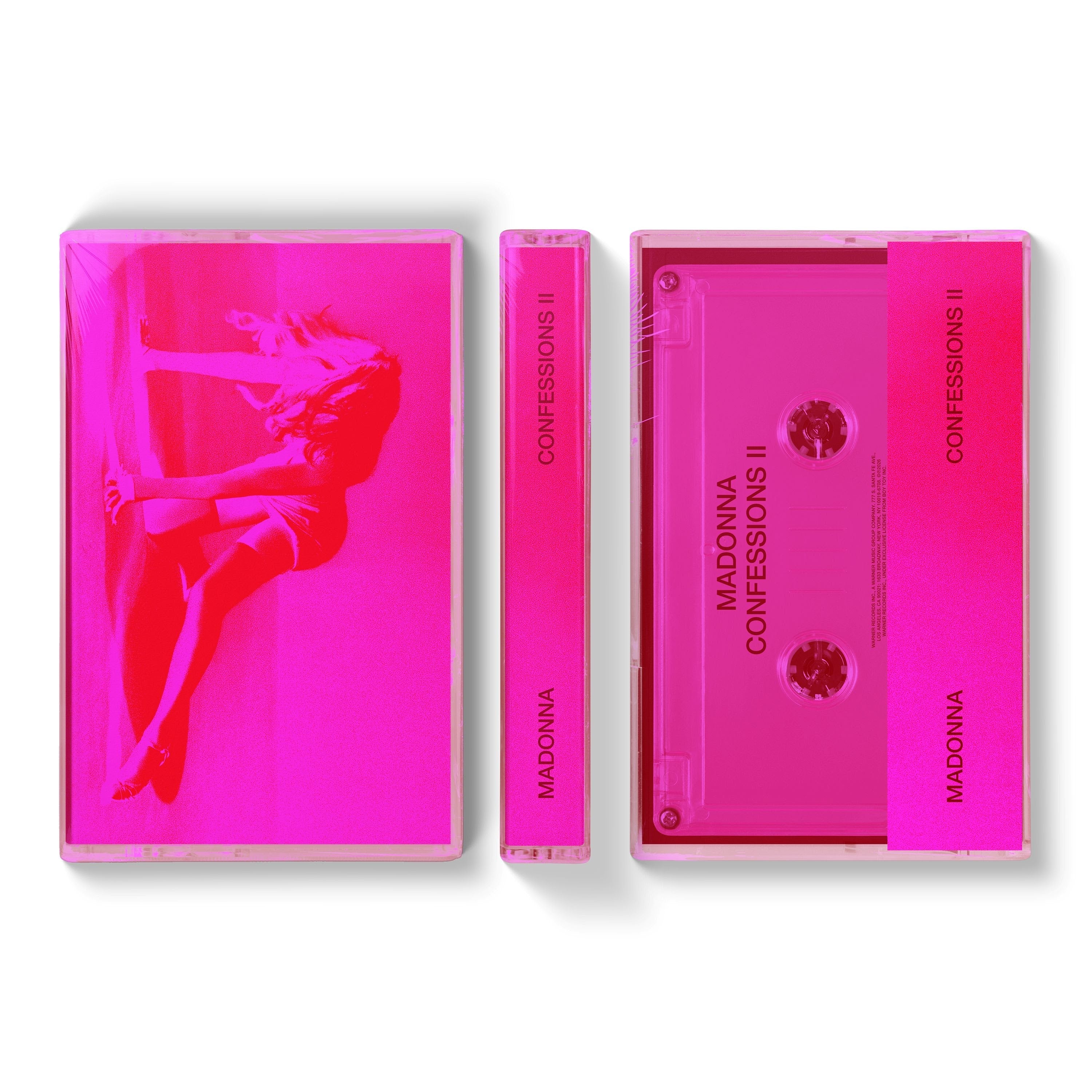 Madonna - Confessions II (Fold Out Sheet) [Translucent Pink] | Cassette