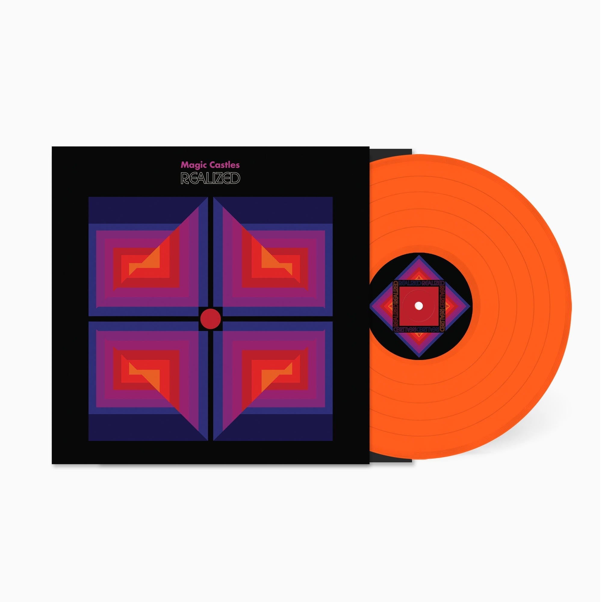 Magic Castles | Realized (Indie Exclusive) [Neon Orange Vinyl] | Vinyl
