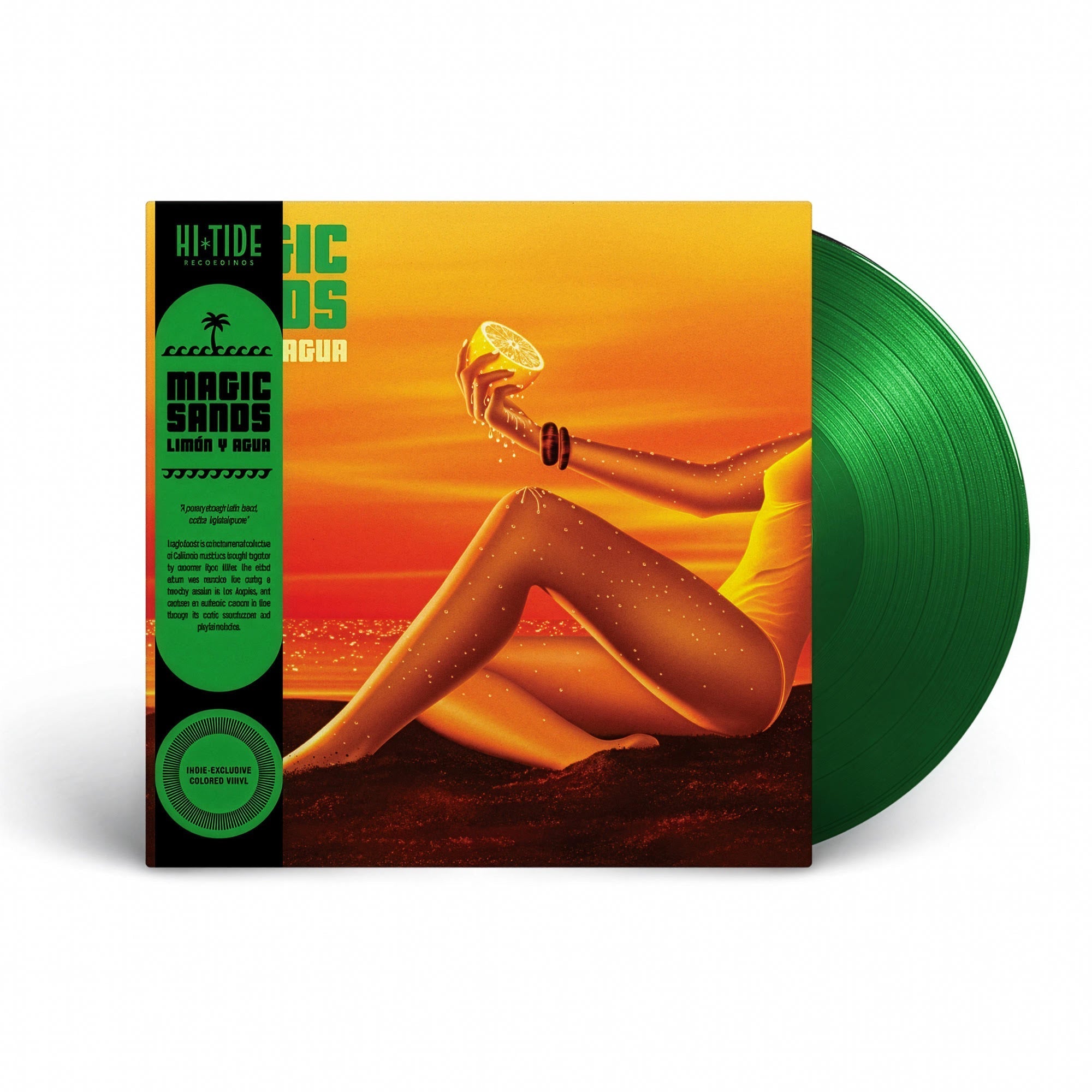 Magic Sands - Limón Y Agua [Limited Clear Green In Gatefold W/ Obi] | Vinyl