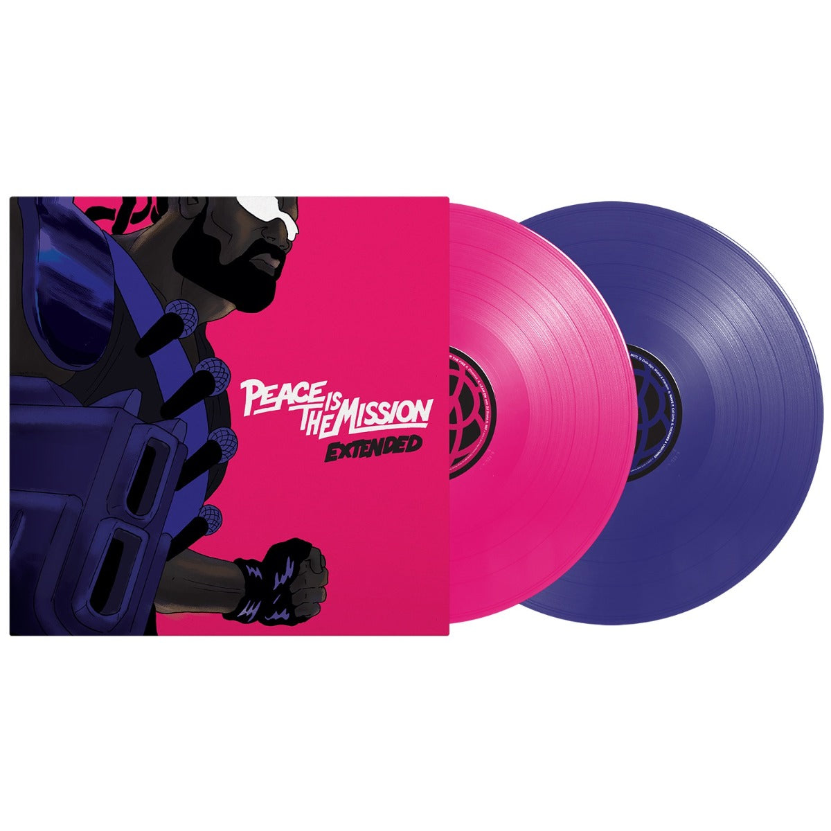 Major Lazer | Peace Is The Mission - Extended (10 Year Anniversary Edition) [180G Pink/Deep Purple 2Lp] | Vinyl