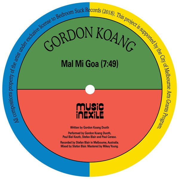GORDON KOANG - Mal Mi Goa/Salaam | Vinyl