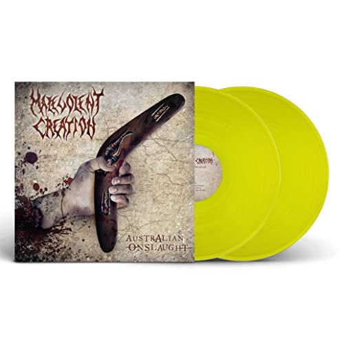 Malevolent Creation | Australian Onslaught (Yellow Vinyl 2Lp) | Vinyl