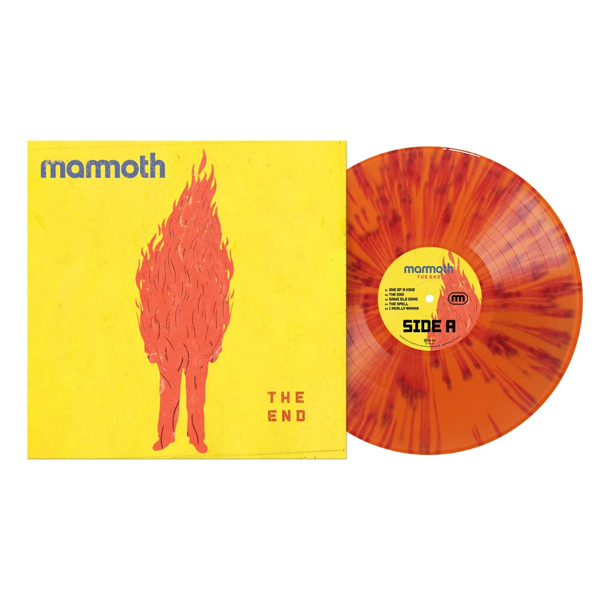 Mammoth | The End (Indie Exclusive) (Orange/Red Splatter Vinyl) | Vinyl