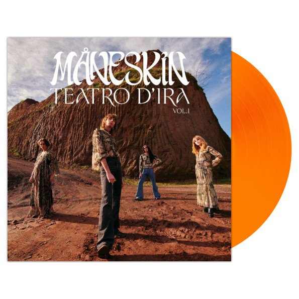 Maneskin - Teatro D'Ira: Vol. I (Transparent Orange Colored Vinyl) [Import] | Vinyl