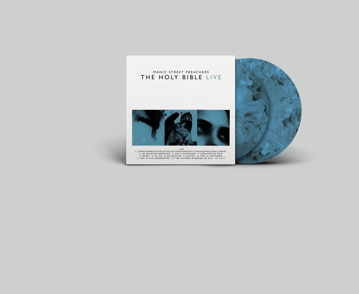Manic Street Preachers - The Holy Bible Live (Indie Exclusive) [Blue Marble] [2LP] | Vinyl