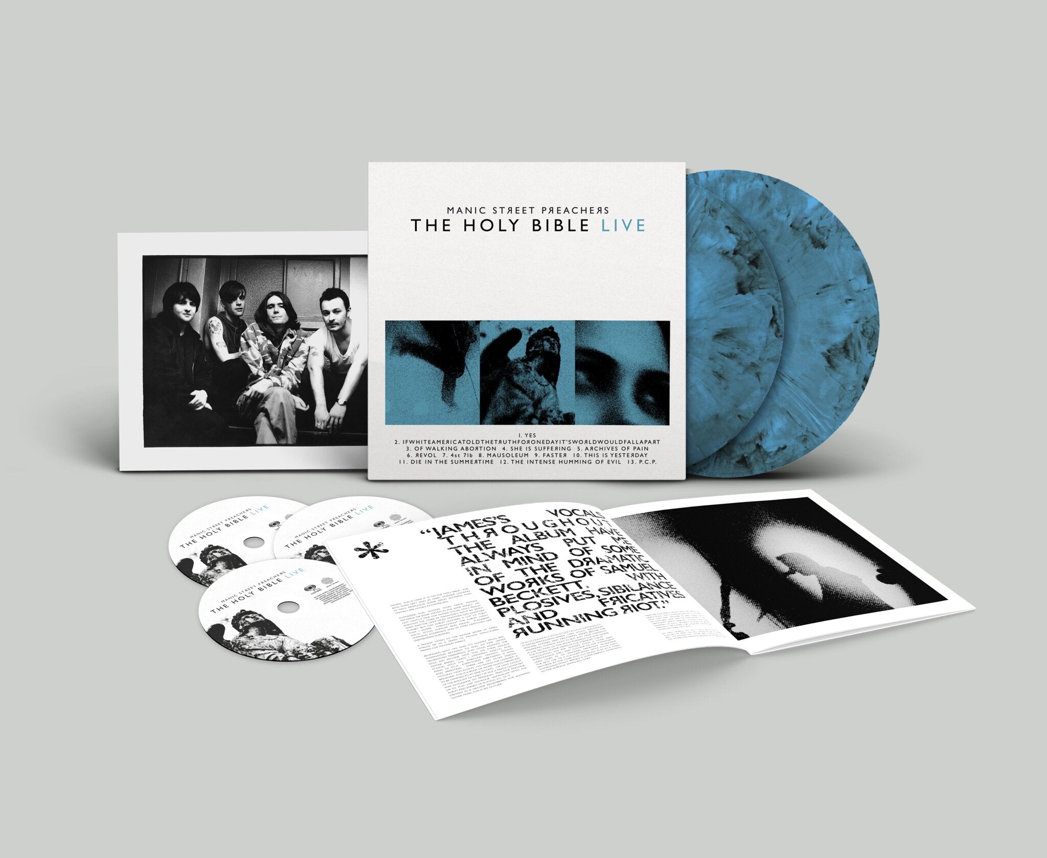 Manic Street Preachers - The Holy Bible Live (Indie Exclusive) (Deluxe Edition) [2LP + 3 Discs] | Vinyl