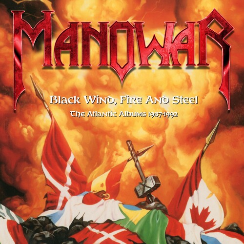 Manowar - Black Wind, Fire & Steel: Atlantic Albums 1987-1992 [Import] (3 Cd's) | CD