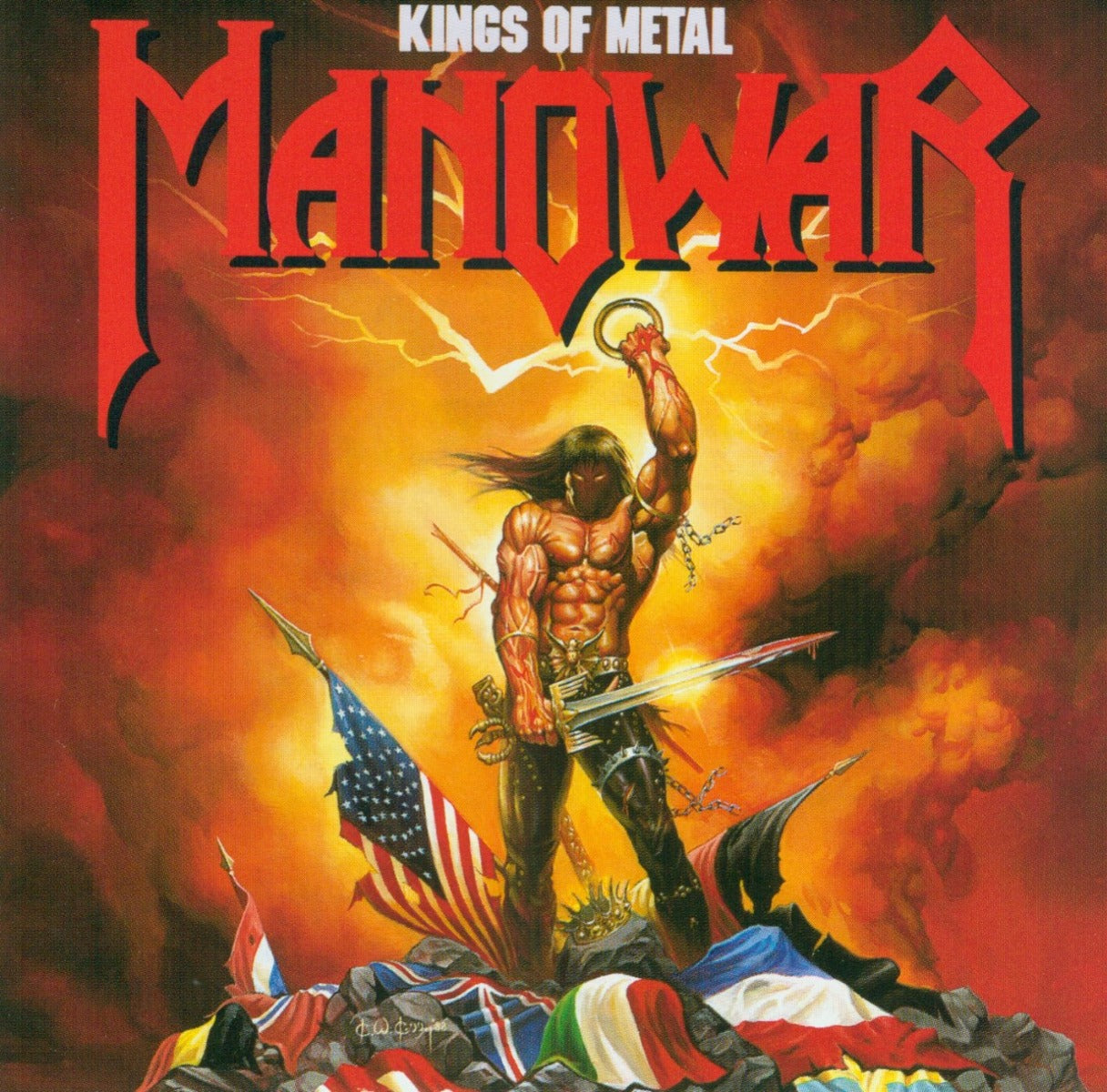 Manowar | Kings Of Metal (Limited Edition, Transparent Blue Colored Vinyl) [Import] | Vinyl
