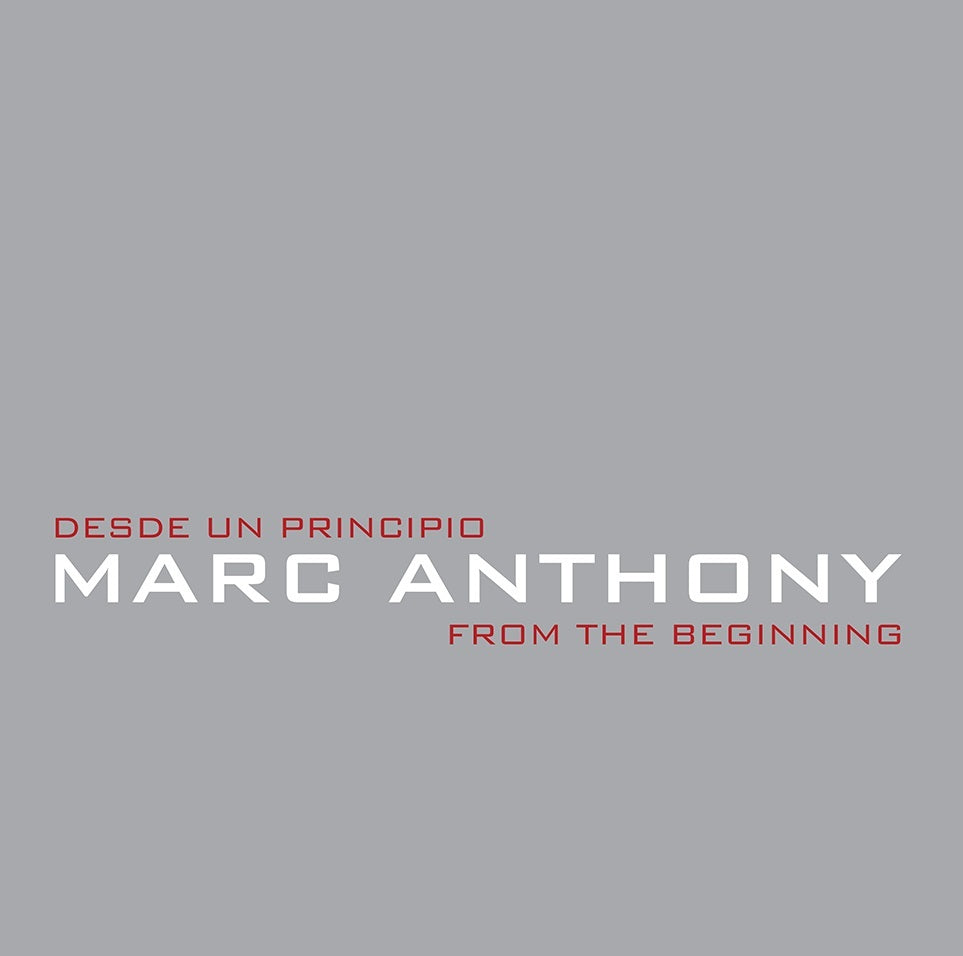 Marc Anthony - Desde Un Principio: From The Beginning [Coke Bottle Clear] [2LP] | Vinyl