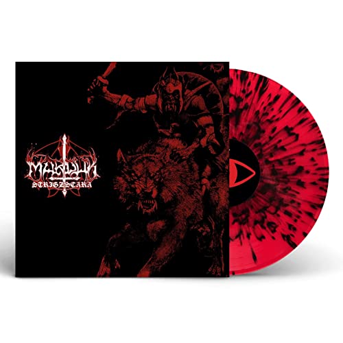 Marduk | Strigzscara Warwolf Live 1993 (Red W/ Black Splatter Vinyl) | Vinyl