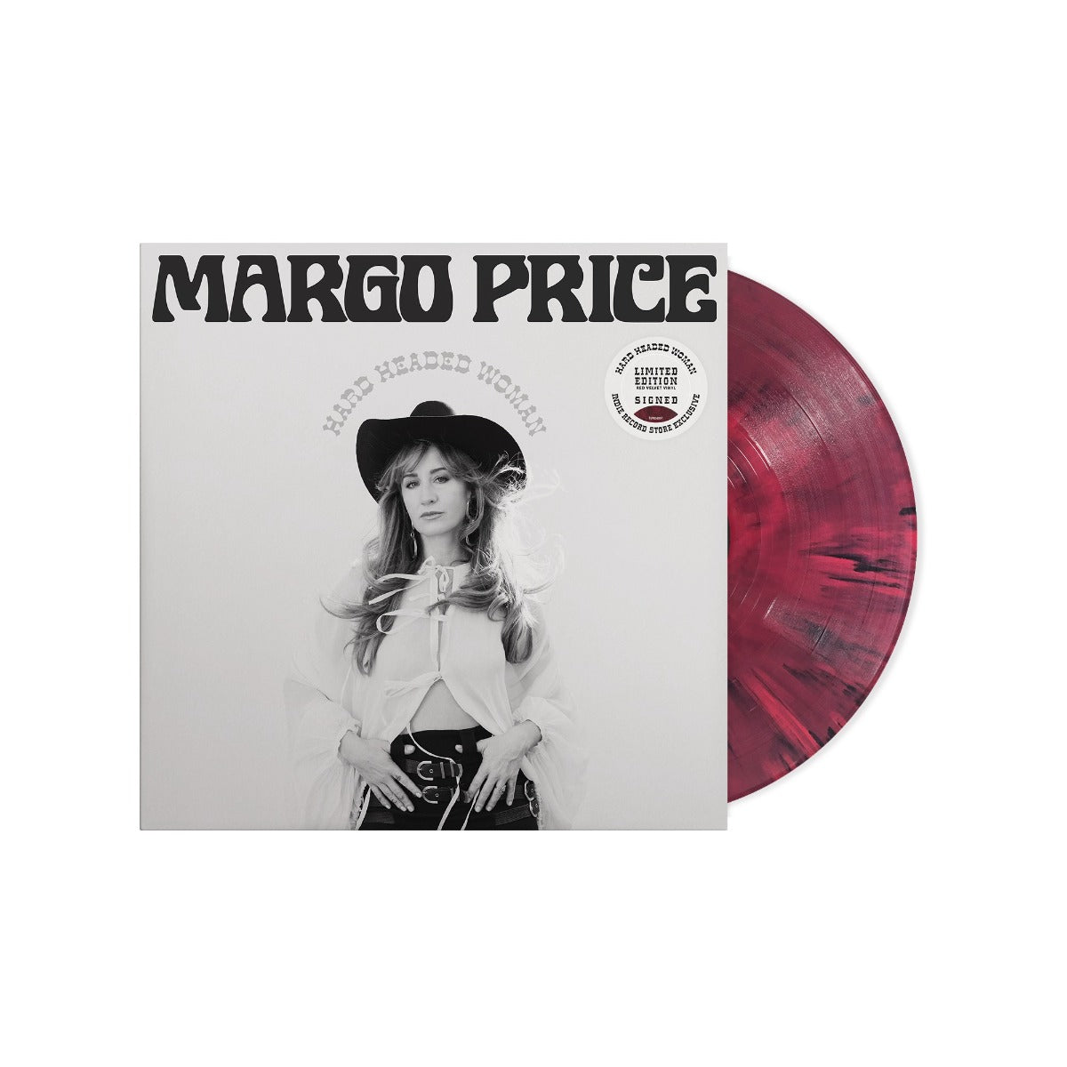 Margo Price - Hard Headed Woman (Indie Exclusive) [Red Velvet LP] [Signed Insert] | Vinyl