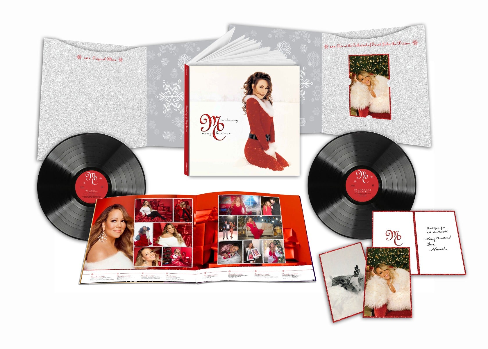 Mariah Carey | Merry Christmas: 30th Anniversary Edition (Deluxe Edition) (2 Lp) | Vinyl - 0