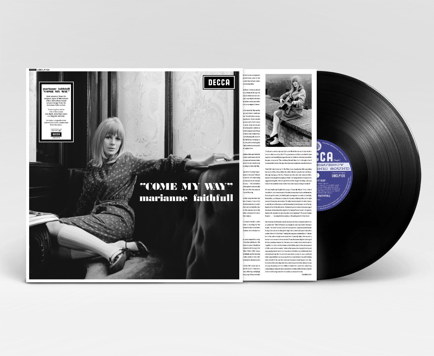 Marianne Faithfull | Come My Way [Remastered] | Vinyl