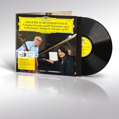 Martha Argerich/Mstislav Rostropovich | Chopin: Sonate Op. 65; Schumann: Adagio (The Original Source Series) [180G LP] | Vinyl