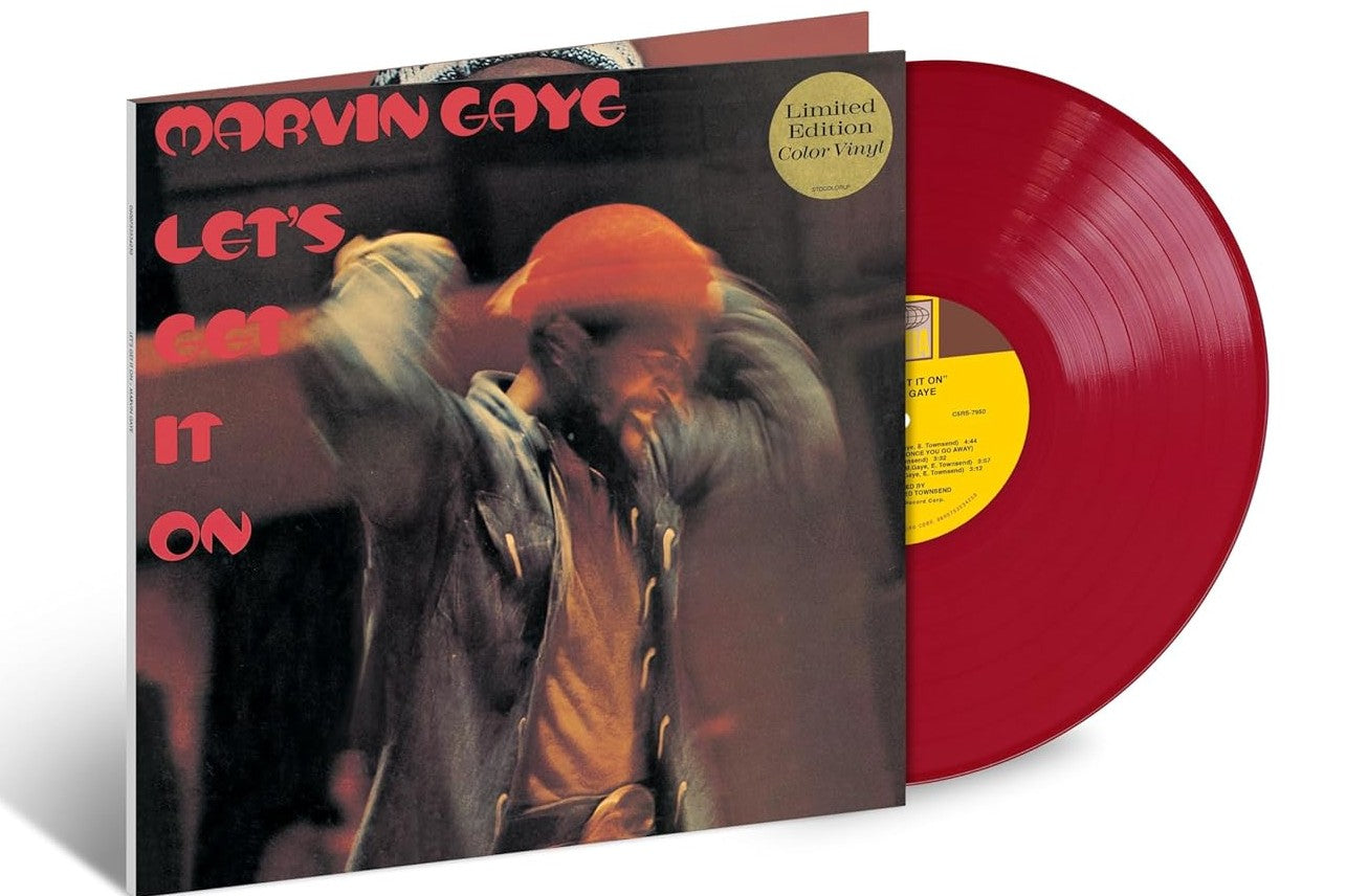 Marvin Gaye - Let's Get It On: 50th Anniversary Edition (Limited Edition, Red Colored Vinyl) | Vinyl